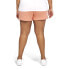 Фото #3 товара Puma Hidden Flower High Waisted Shorts Pl Womens Pink Casual Athletic Bottoms 67