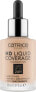 Фото #14 товара Foundation Liquid HD Coverage 30 Sand Beige, 30 ml