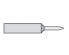 Weller Tools Weller XNT 6 - Soldering tip - Any brand - 1 pc(s) - 1.6 mm - 0.4 mm - 29.5 mm