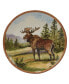 Mountain Summit Set of 4 Dinner Plates