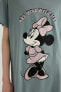Fall In Love Disney Mickey & Minnie Bisiklet Yaka Kısa Kollu Gecelik B6462ax24sp
