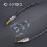 PureLink sonero S-AC500-005 - 3.5mm - Male - 3.5mm - Male - 0.5 m - Black