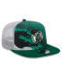 Фото #4 товара Men's Kelly Green Boston Celtics Court Sport Speckle 9Fifty Snapback Hat