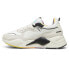 Фото #3 товара Puma RsX Cam X Squish Lace Up Womens Grey, White Sneakers Casual Shoes 39756401