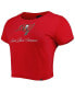 Women's Red Tampa Bay Buccaneers Historic Champs T-shirt