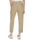 Women's High-Rise Stretch Twill Cargo Ankle Pants