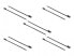 Фото #1 товара Delock 18952 - Parallel entry cable tie - Polyamide - Black - -40 - 85 °C - 30 cm - 7.6 mm