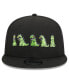 ფოტო #3 პროდუქტის Men's Black Rugrats Trucker 9FIFTY Snapback Hat