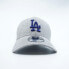 Фото #2 товара [60306134] Mens New Era MLB LA DODGERS 3930 STRETCH FIT HEATHERED - GRAY/WHITE