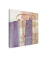 Фото #2 товара Mike Schick Passage I Blush Purple Canvas Art - 15" x 20"