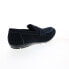 Фото #8 товара Bruno Magli Benito BENITO2 Mens Blue Suede Loafers & Slip Ons Penny Shoes 11