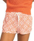 Juniors' New Impossible Love Shorts Cloud Dancer Fresco Tile, XS - фото #1