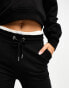 Фото #3 товара Stradivarius basic jogger co-ord in black