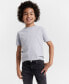 ფოტო #1 პროდუქტის Little and Big Boys Core Heathered T-Shirt, Created for Macy's