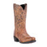 Фото #2 товара Laredo Bryce Graphic Square Toe Cowboy Mens Brown Dress Boots 68442