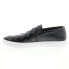 Фото #5 товара Robert Graham Erosion RG5611S Mens Black Leather Lifestyle Sneakers Shoes 11.5