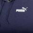 Puma Pipe Sports Logo Pullover Hoodie Mens Blue Casual Outerwear 84736206