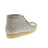 Фото #15 товара Clarks Wallabee Boot 26163444 Mens Beige Suede Lace Up Chukkas Boots