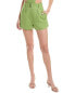 Hevron Zinna Linen Short Women's Green 2