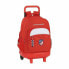 Фото #1 товара Школьный рюкзак с колесиками Compact Atlético Madrid M918 Красный Белый (33 x 45 x 22 cm)