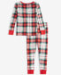 ფოტო #2 პროდუქტის Family Pajamas Toddler 2-Pc. Cotton Winterton Plaid Family Holiday Pajamas, Created for Macy's