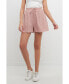 Фото #1 товара Women's Gauze Shorts With Thick Elastic Band And Pockets