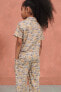 Фото #2 товара Пижама детская ZARA Floral culottes - limited edition
