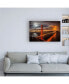 Фото #3 товара John Gavrili Golden Gate Evening Canvas Art - 27" x 33.5"