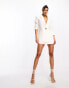 Фото #4 товара Kaiia structured tailored blazer co-ord in cream