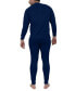 Фото #2 товара Men's Winter Thermal Top and Bottom, 4 Piece Set