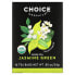 Фото #1 товара Choice Organic Teas, Green Tea, зеленый жасмин, 16 чайных пакетиков, 24 г (0,85 унции)