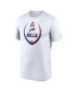 Фото #3 товара Men's White Buffalo Bills Icon Legend Performance T-shirt