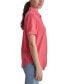 ფოტო #3 პროდუქტის Women's Rolled-Sleeve Button-Up Shirt