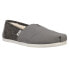 TOMS Alpargata Slip On Mens Grey Casual Shoes 10009205T