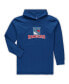 Men's Blue New York Rangers Big and Tall Pullover Hoodie and Joggers Sleep Set