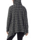 ფოტო #2 პროდუქტის Women's Fleecewear Stretch Hooded Wrap