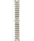 Фото #2 товара Women's Swiss Automatic Le Locle COSC Two-Tone Stainless Steel Bracelet Watch 39mm