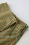 Striped sarong skirt