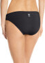 TYR Sport 256068 Women's Solid Classic Bikini Bottom Swimwear Black Size Large