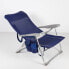 AKTIVE Slim Folding Chair Multi-Position Aluminium 61x60x89 cm