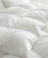 Heavyweight White Goose Down Feather Comforter, Twin