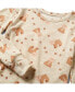 Infant Boys Mix n Match Time to Hibernate Long Sleeve Top and Jogger 4 Piece Pajama Set