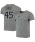 Фото #1 товара Men's Gerrit Cole Heathered Gray New York Yankees Name Number Tri-Blend T-shirt