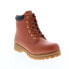 Фото #2 товара Fila Edgewater 12 PB 1HM00872-211 Mens Brown Synthetic Casual Dress Boots