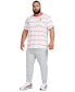 ფოტო #4 პროდუქტის Men's Sportswear Striped Futura Logo T-Shirt