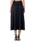 Women's Foldover Midi Skirt
