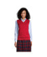 Фото #2 товара Women's School Uniform Cotton Modal Fine Gauge Sweater Vest