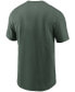 Фото #6 товара Men's Big and Tall Green Green Bay Packers Team Wordmark T-shirt
