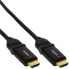 Фото #2 товара InLine High Speed HDMI rotating cable - w/Eth. - AM/AM - black - gold. cont. - 3m