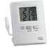 TFA 30.1012 - Electronic environment thermometer - Indoor/outdoor - Digital - White - Plastic - Table - Wall